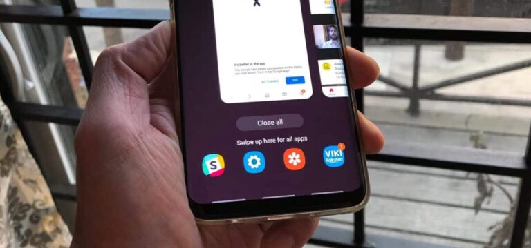 one hand mode on Samsung devices scaled