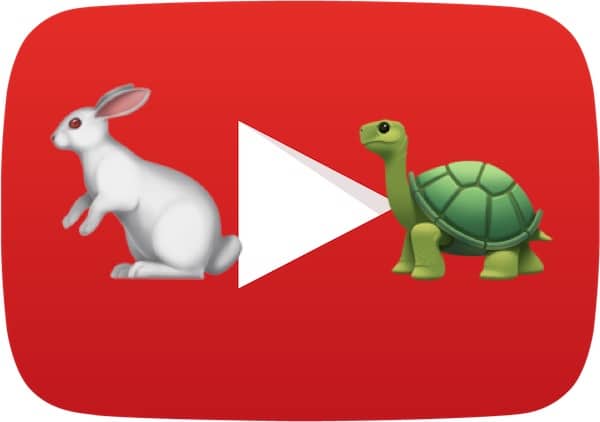 slow down YouTube videos