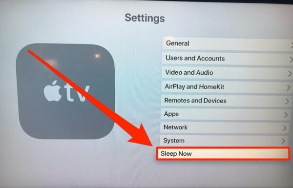 Turn Off Your Apple TV