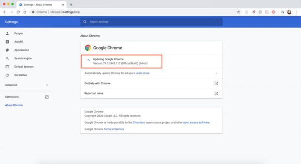 find version of google chrome