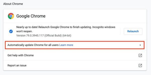 find version of google chrome