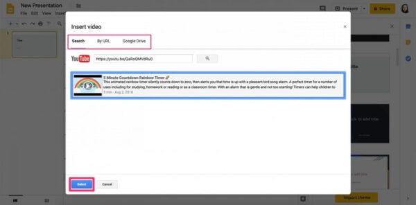Add Timer To Google Slides