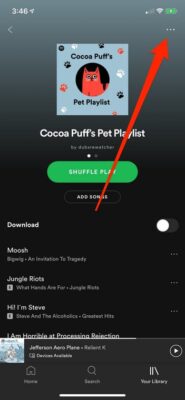 Make Spotify Playlist Public