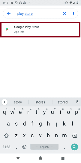 Clear Google Play Store Cache