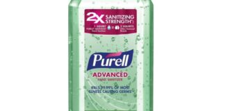 Purell Advanced Aloe Scent Hand Sanitizer