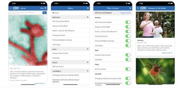Minimize Spread Coronavirus iPhone