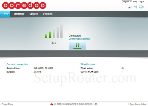 Change DNS Settings On Huawei B310s-92