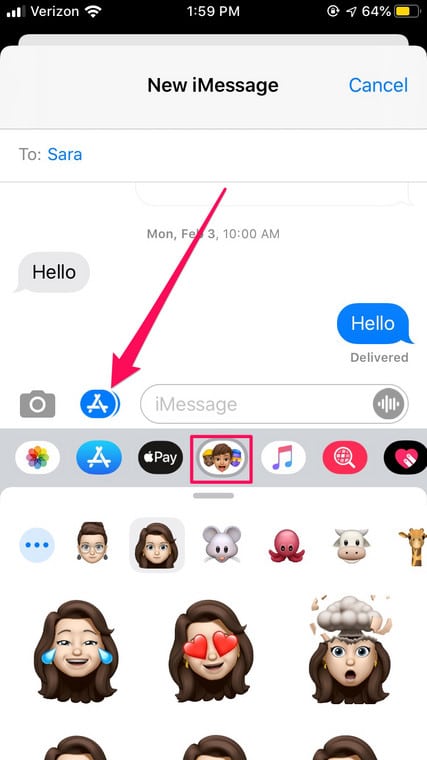Edit Your Memoji Character