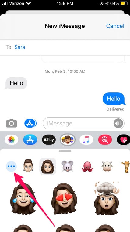 Edit Your Memoji Character