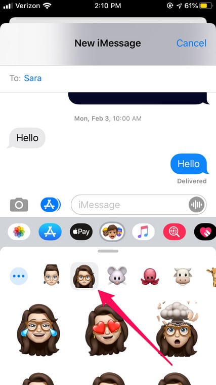 Edit Your Memoji Character