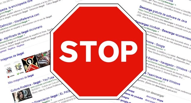 Remove site from Googles search result