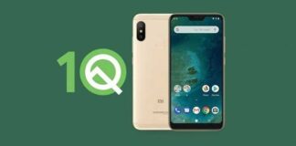 Xiaomi Mi 8 Android 10