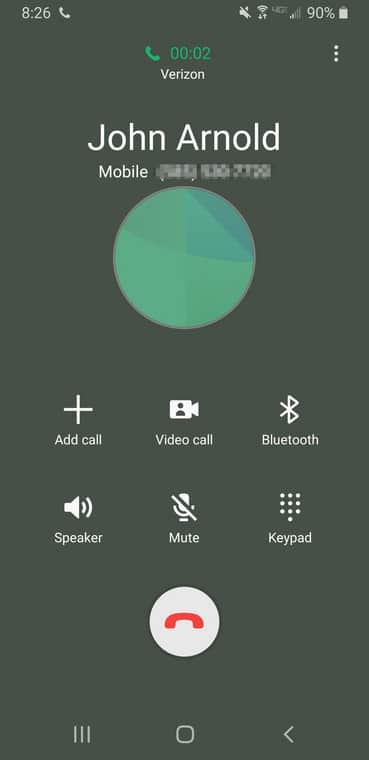 Conference Call Android Smartphone