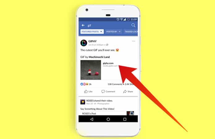 How To Save GIF From Facebook On Your Android, iPhone, And Computer Save GIF Facebook Android