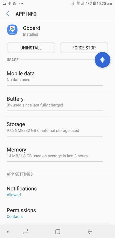 remove gboard app android