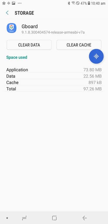 remove gboard app android