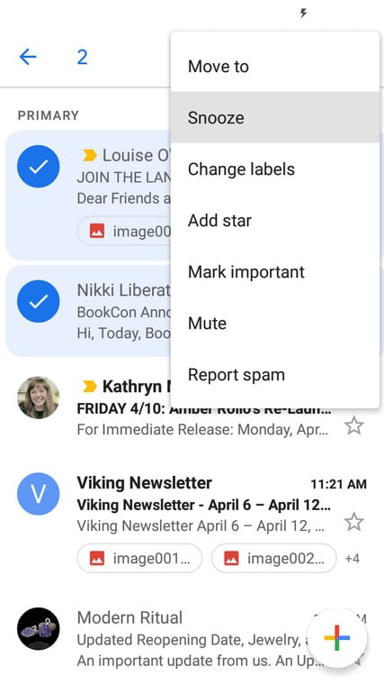 Use Snooze In Gmail