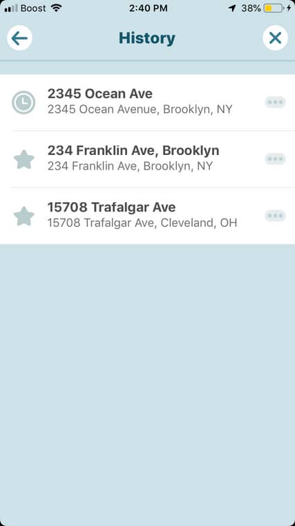 Save Address Waze Navigation App