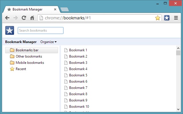 Chrome Bookmarks