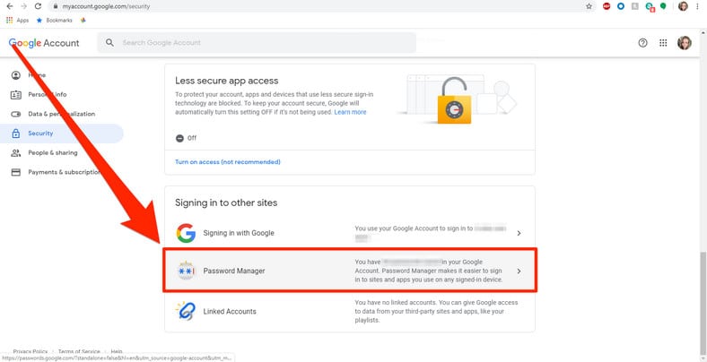 Delete Saved Passwords Google Chrome