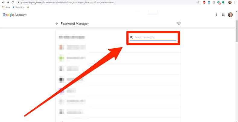 Delete Saved Passwords Google Chrome