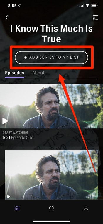 Use "Watch Later" List HBO Max
