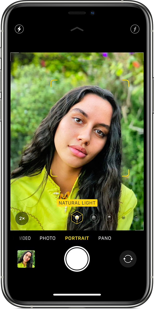 take portrait photos iphone se 2020