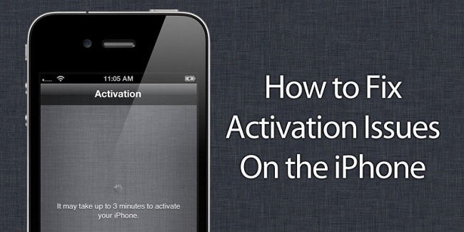 Fix "iPhone Is Not Activated Contact Your Carrier" Error