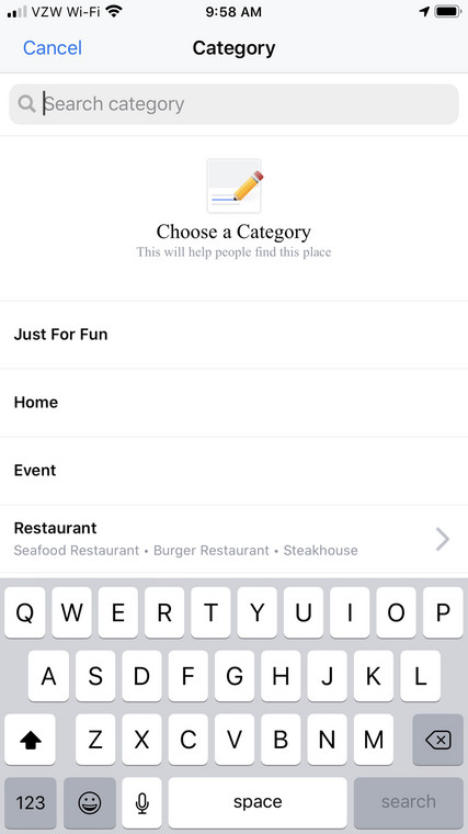 Create New Location Instagram
