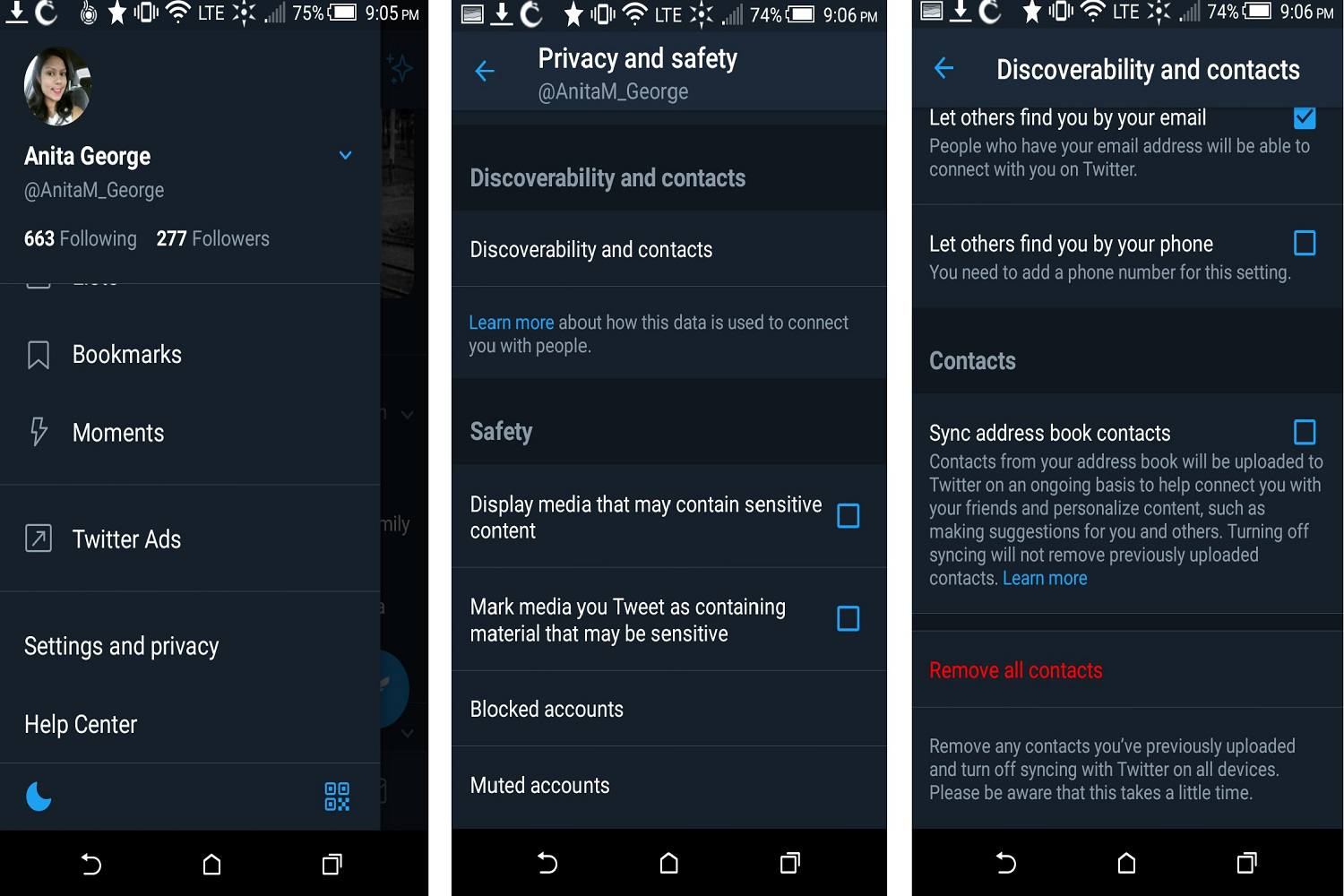 find someone twitter phone number