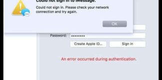 Imessage Or Facetime On Mac Error