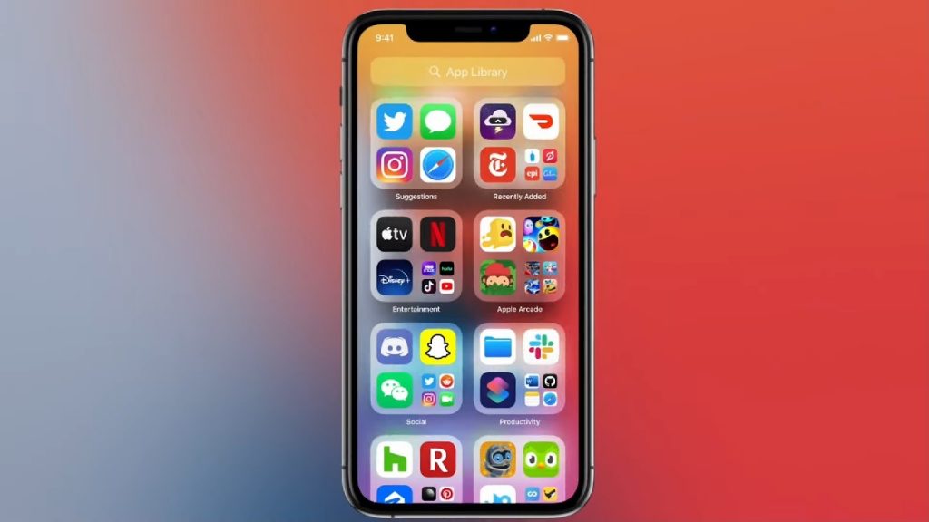 Ios 14 Application Library