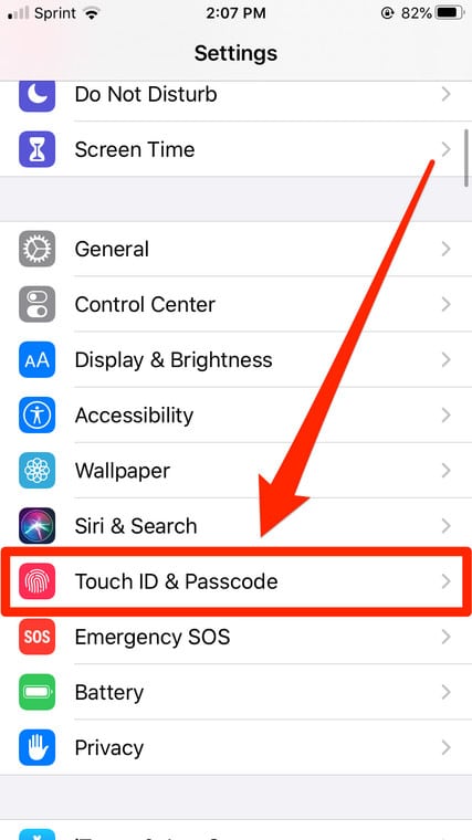 Turn Off Password iPhone