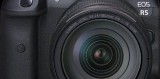 Eos R5 Rf24 105mm