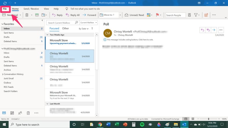 Add Gmail Account To Outlook Email Interface