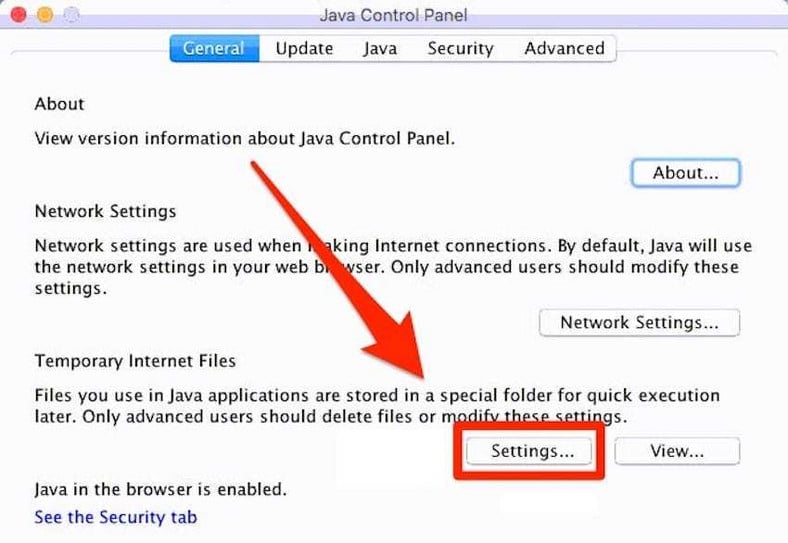 Clear Java Cache On Mac
