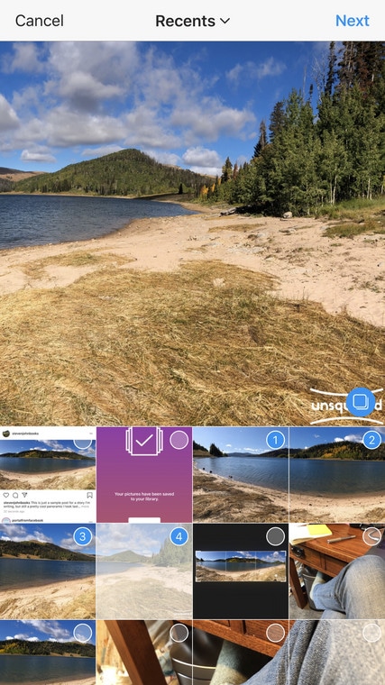 Post Panorama Photos Instagram