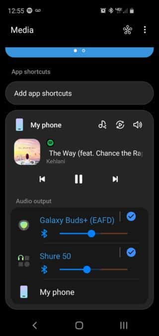 use samsung dual audio