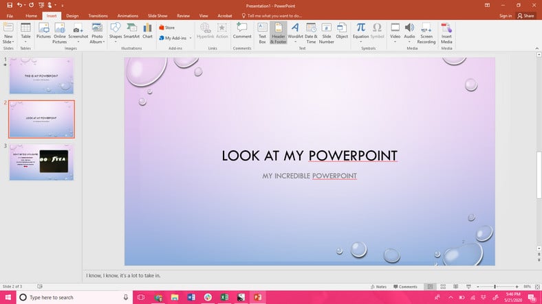 Add Edit Footer Microsoft PowerPoint Slides