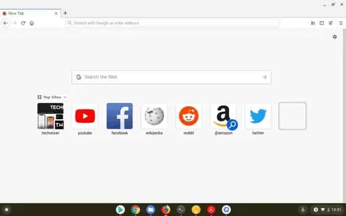 Firefox Chromebook