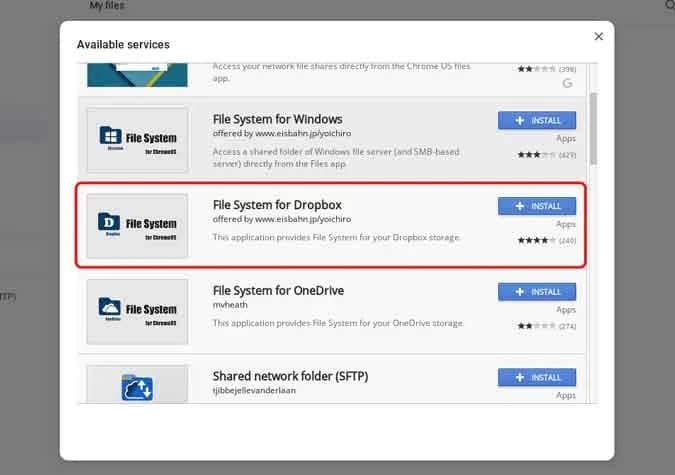 Installing Dropbox In Chrome Os