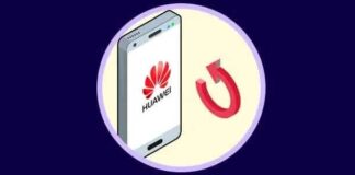 Reset Huawei