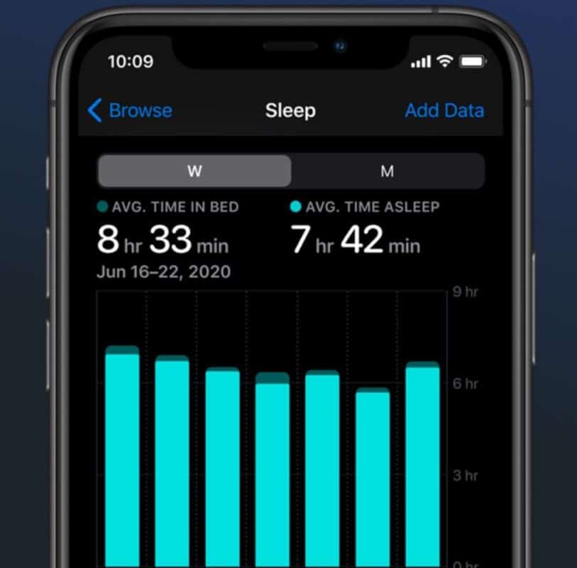 monitor sleep with apple watch