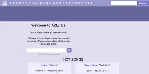 Az Lyrics