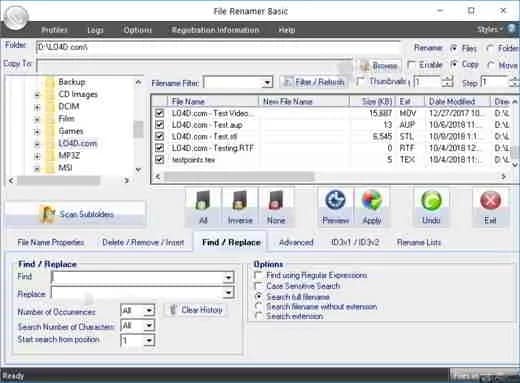 File Renamer Basic
