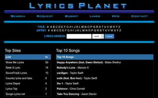 Lyricsplanet