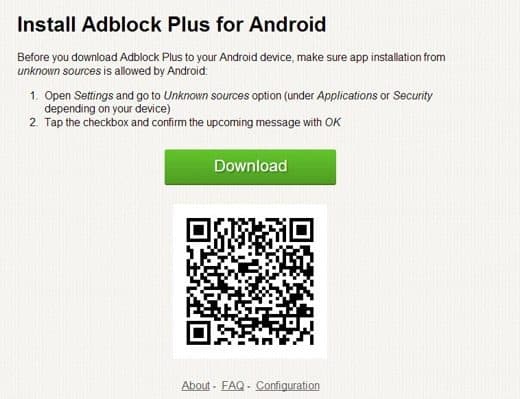 Adblockplus Android