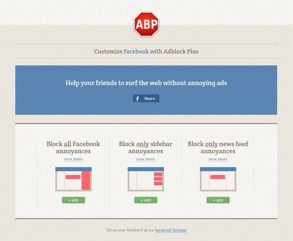 Adblock Types