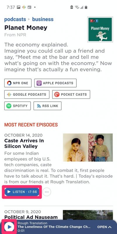 Listen Apple Podcasts On Android