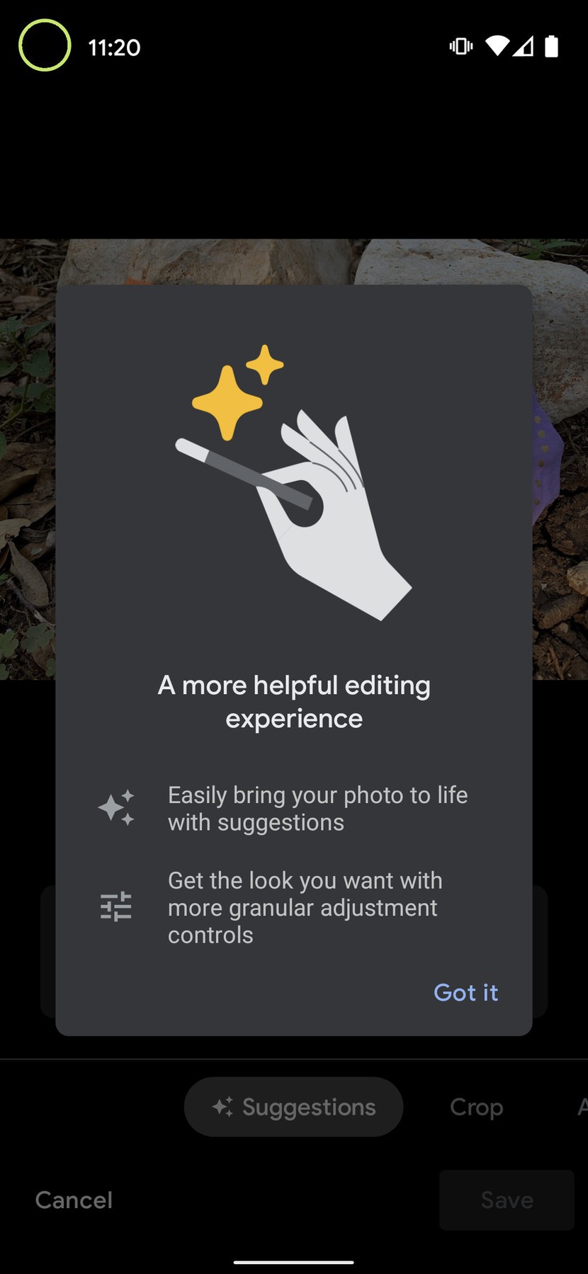 Use Google Photos Editor